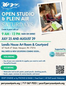 Copy of Plein Air Saturdays - PCCA Flyer